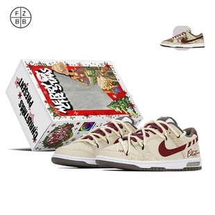 HF5441 FZBB球鞋 美拉德通勤百搭低帮耐磨板鞋 Dunk 102 定制