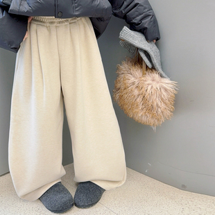 女童羽绒服中长款2025新款韩版洋气加厚儿童中大童冬装外套带毛领