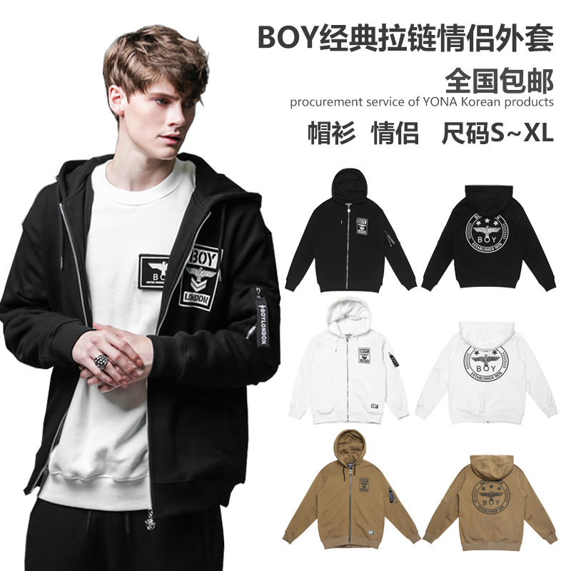 ³±ÅÆBOY KOREA LONDONÇï¿îºó±³Ó¡»¨Çé°ٴîÐÝÏÐÁ¬Ã±ÍâÌ×B63TC07U