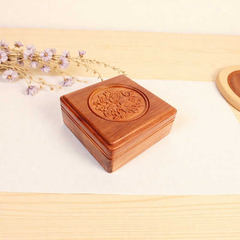 缅甸花梨木首饰盒厂家直销价格