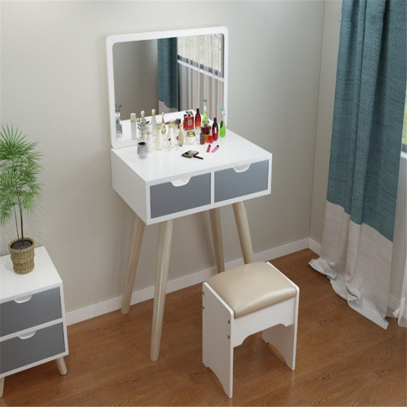 简易卧室梳妆台收纳柜一体折叠翻盖北欧现代化妆书桌小型化妆台在类目 住宅家具, 桌类, 梳妆台/桌中 - 来自Buy2taobao.com提供专业的淘宝代购服务