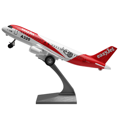 彩珀成真合金飞机模型儿童玩具男