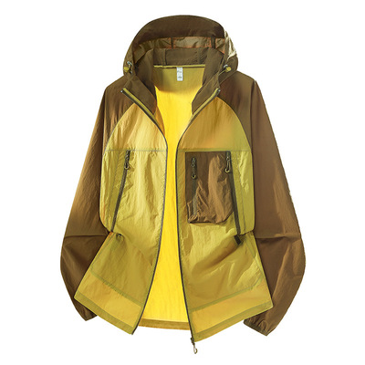 山系防晒衣男女同款夏季户外防紫外线超薄透气皮肤衣钓鱼服男