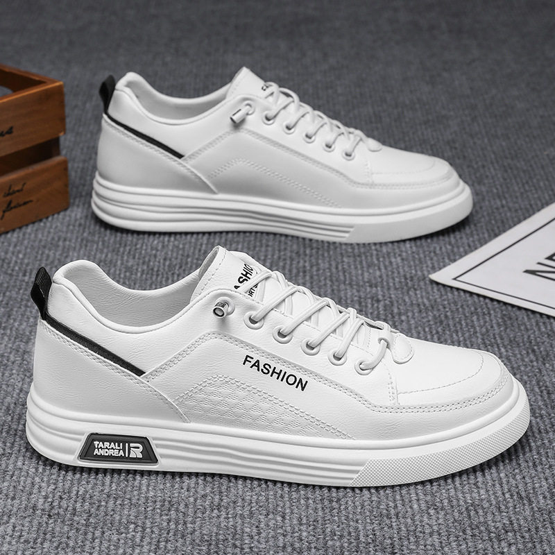 男鞋2026冬季新款潮流百搭透气小白鞋轻便软底休闲学生板鞋男