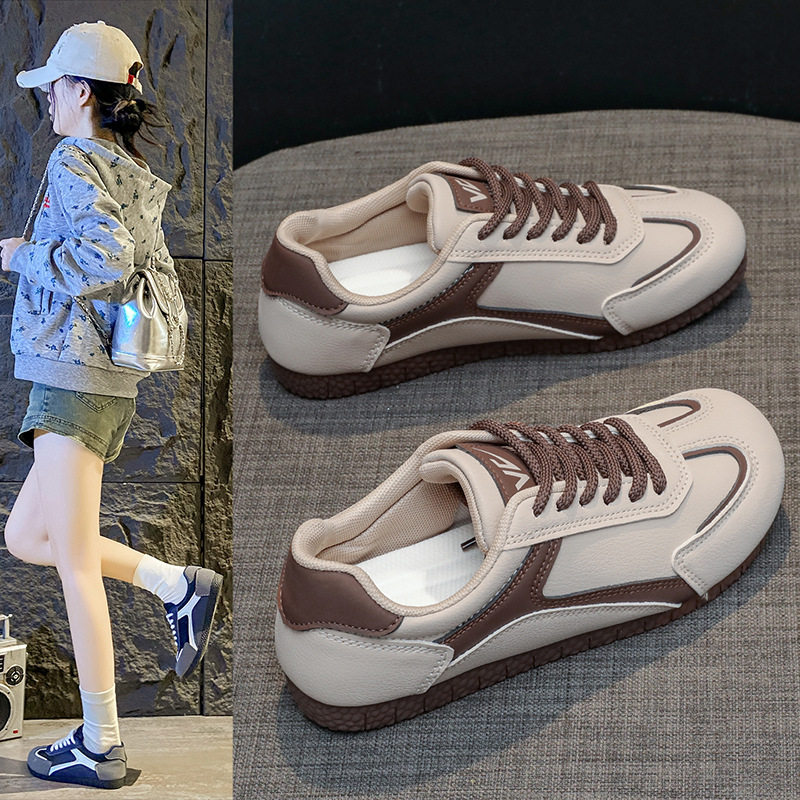 XQ-M113小白鞋新款2025秋季韩版ins潮女学生厚底增高板鞋休闲街拍