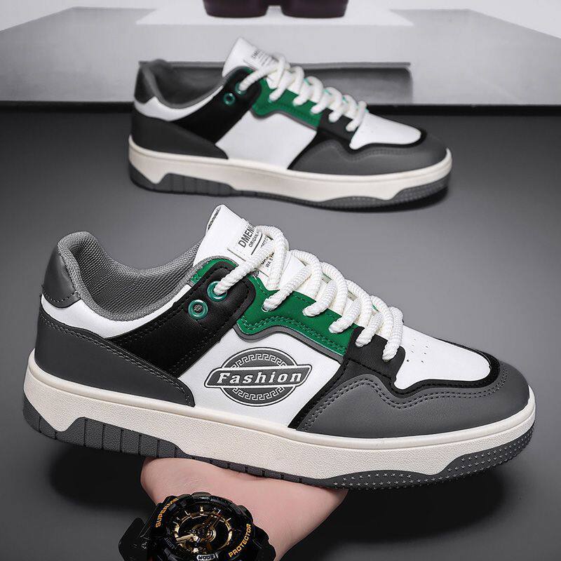 男鞋2026秋季新款潮流男款百搭高端轻便软底运动休闲小白平板鞋子