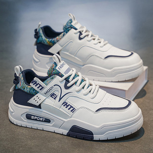 春季 老爹鞋 男鞋 学生潮流百搭厚底运动休闲板鞋 透气小白鞋 2026新款