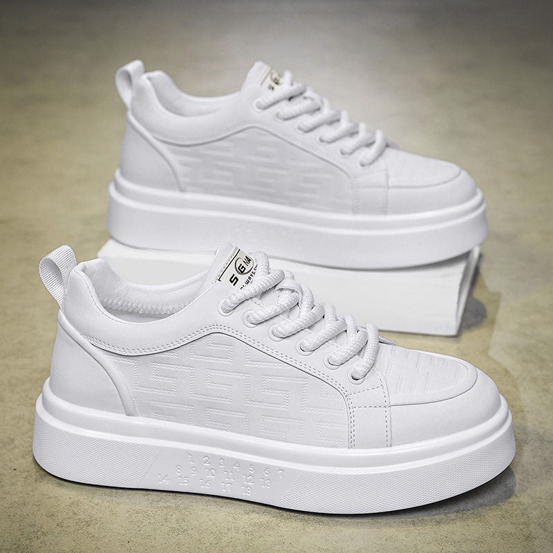 男鞋春季透气2026新款薄款休闲小白鞋子潮鞋韩版百搭男士运动板鞋