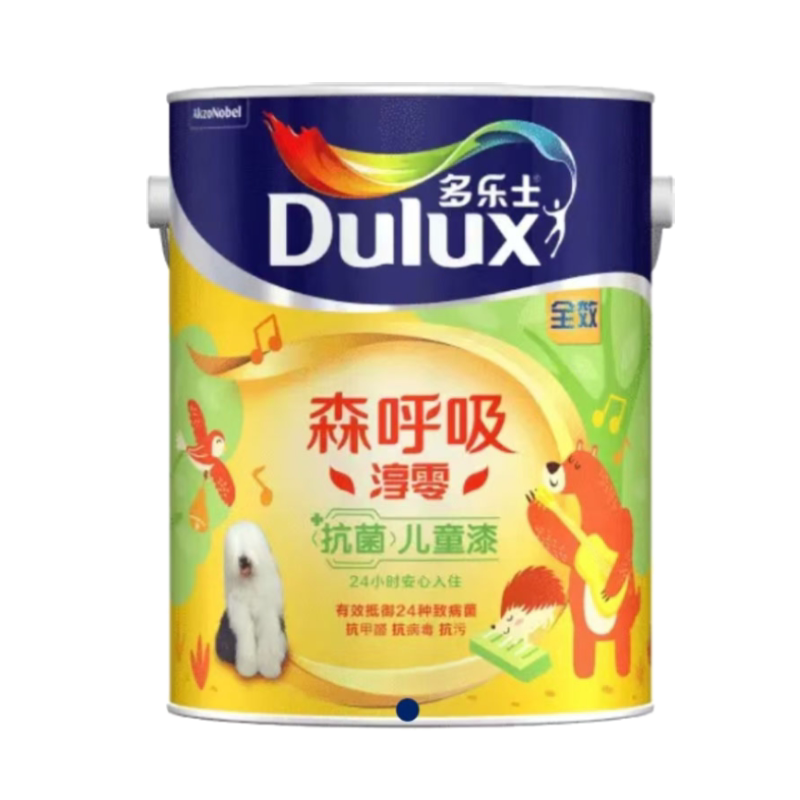 多乐士森呼吸淳零无添加儿童漆