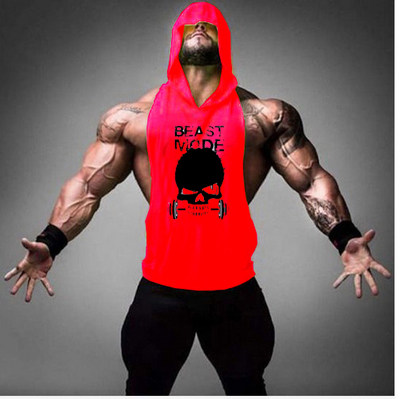 SPECIAL PRICE PROFESSIONAL FITNESS BODYBUILDING I-SHAPED VEST SPORTS HURDLE MENS SUMMER COTTON LOOSE MENS SWEAT YOUTH SHOULDERS