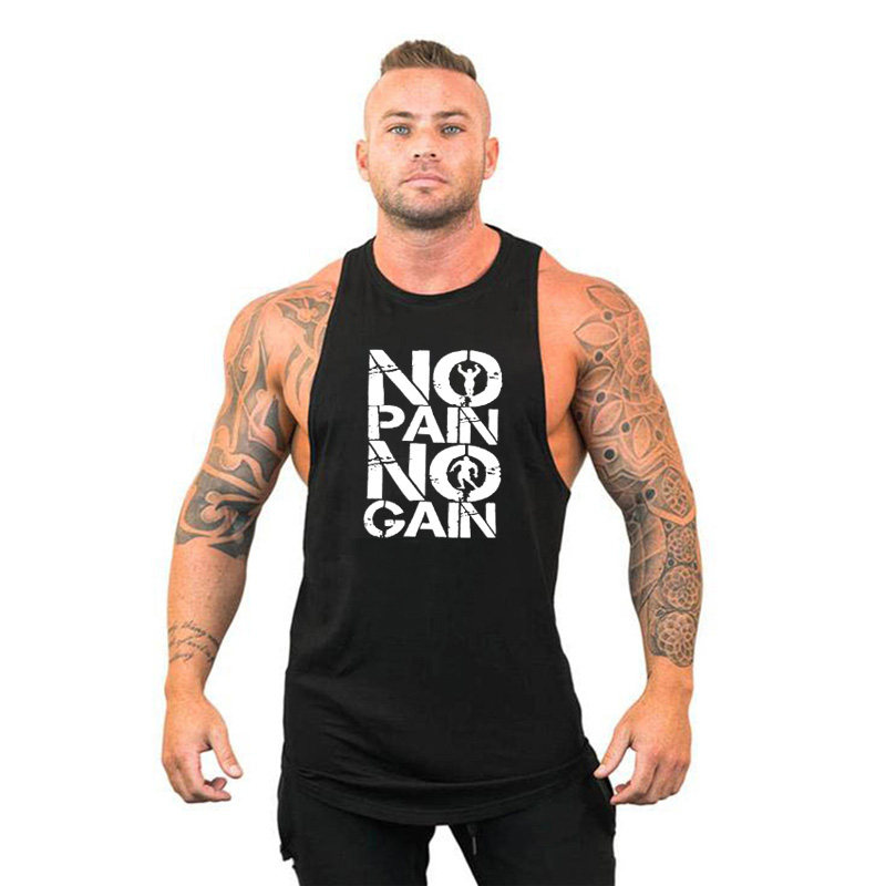 NEW SPECIAL PRICE FITNESS BODYBUILDING SWEAT VEST COTTON I-BEAM SPORTS HURDLE SWEAT SUMMER COTTON LOOSE RUNNING SHOULDER EUROPEAN AND AMERICAN MEN
