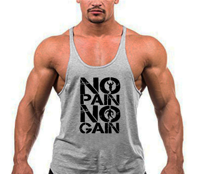 SHOULDER WIDTH 1 CM GENUINE PROFESSIONAL THIN SLING BODYBUILDING FITNESS TRAINING CASUAL MENS SPORTS VEST COTTON