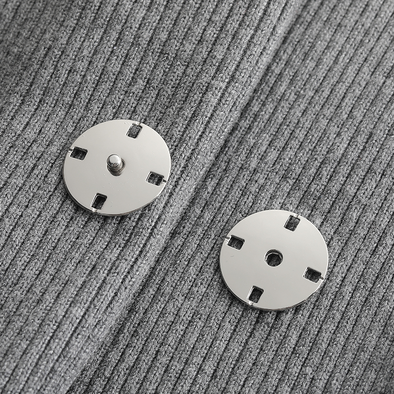 暗扣金属大衣扣上衣纽扣女隐形大号女毛呢外套衣服按扣摁扣子母扣