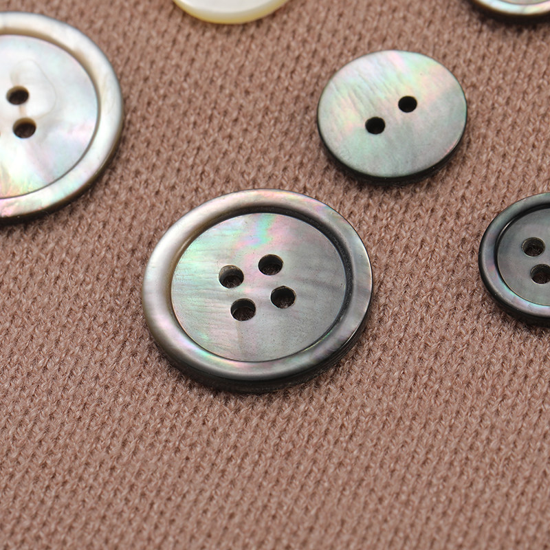 천연 쉘 버튼 MALOVITE 흰색 셔츠 버튼 하이 엔드 여성 니트 스웨터 카디건 정장 셔츠 버튼