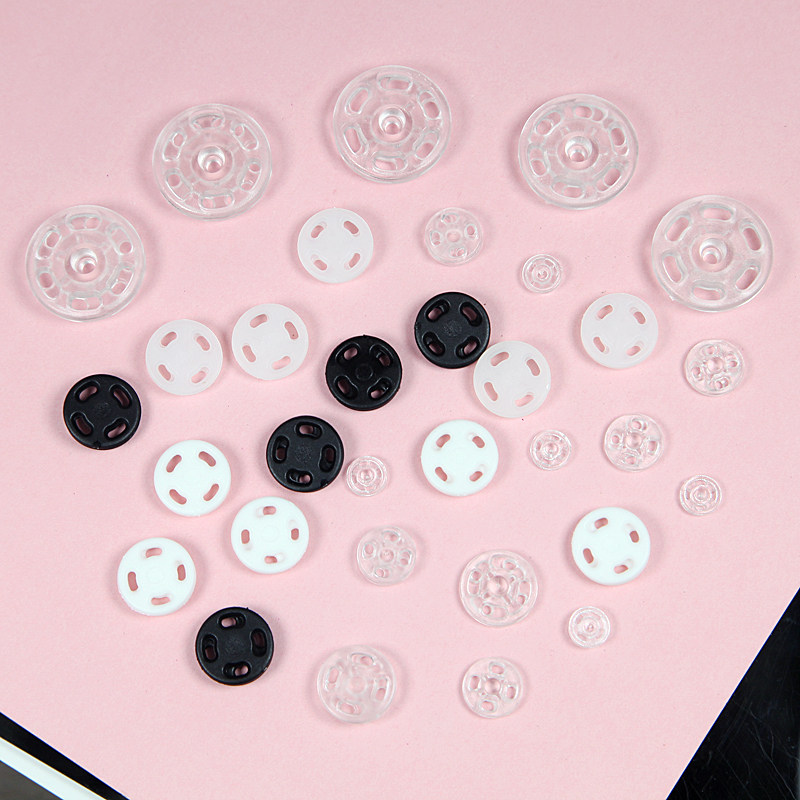 셔츠 안티 라이트 숨겨진 버튼 보이지 않는 버튼 액세서리 다목적 스냅 버튼 작은 스냅 버튼 투명 버튼 옷 스냅 버튼