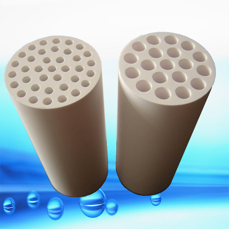 无机管式陶瓷膜元件氧化铝氧化锆外径30mm长度19通道