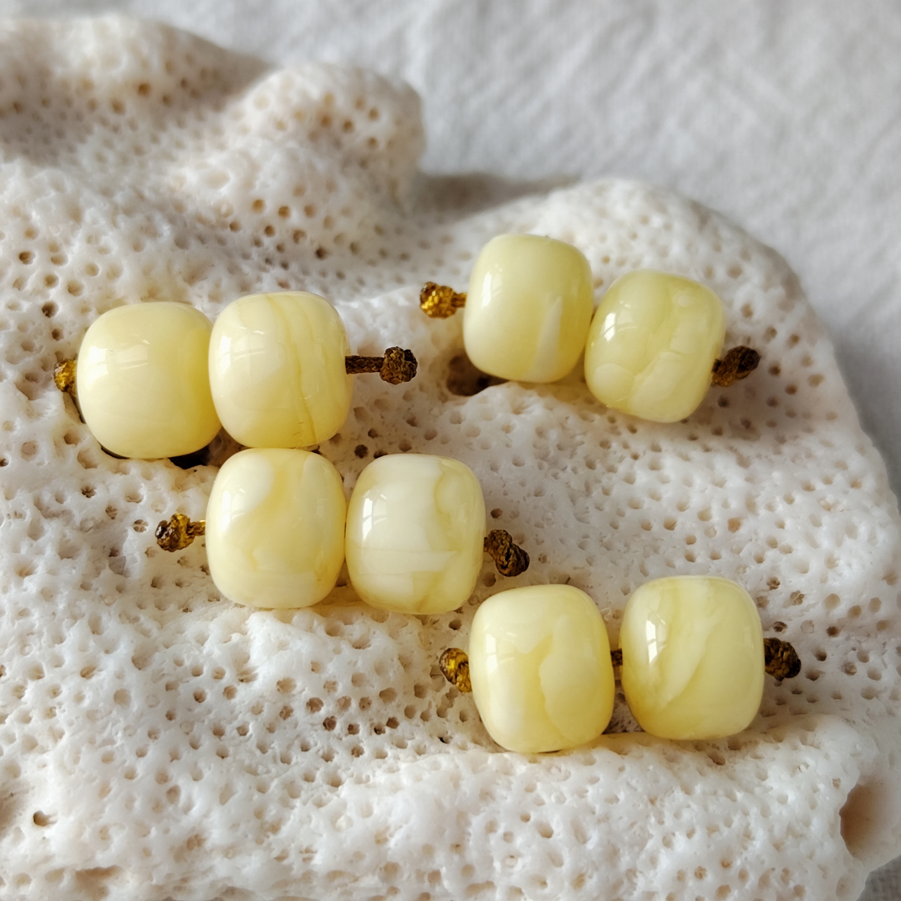 天然原矿俄料无优化蜜蜡