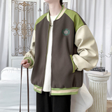 2025秋冬新款潮牌夹克棒球服刺绣外套A011-1-JK129-P110，男装夹克，电商A011-1（原4007）