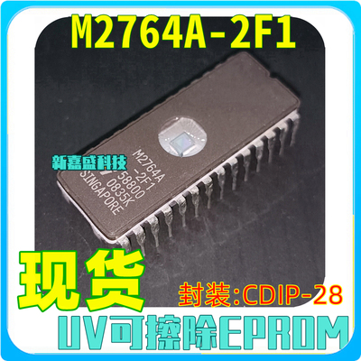 现货 M2764A-2F1 封装CDIP-28 紫外线可擦除EPROM存储器 芯片