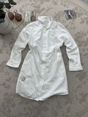 衬衫 宽松长款 裙休闲简约亲肤高级 棉麻面料长袖 春夏款