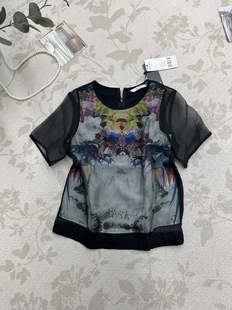 上衣 通勤百搭气质圆领短袖 高品质新款 夏季