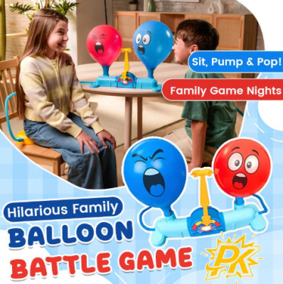 Sit Inflate Pop! Hilarious Balloon Battle Party Game 坐充爆