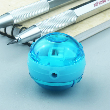 2.0铅芯研磨器 专用2mm粗铅芯 双孔削芯器加长尖与标准尖转动削尖