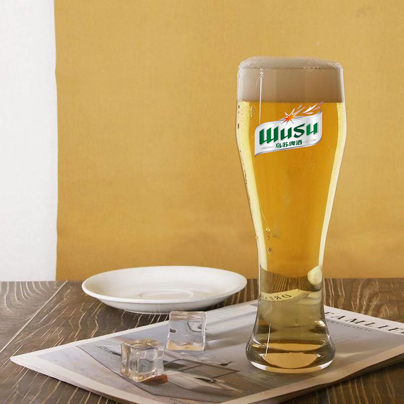 乌苏啤酒杯商用新疆专用杯商用杯
