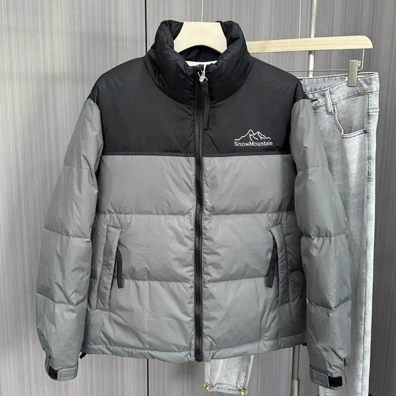 2025新款冬季羽绒服男休闲潮牌高端立领加厚短款上衣男士冬装外套