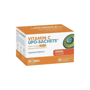 澳洲直邮LIPO-SACHETS脂质体维C维D补铁剂免疫力补血贫血5gx30袋