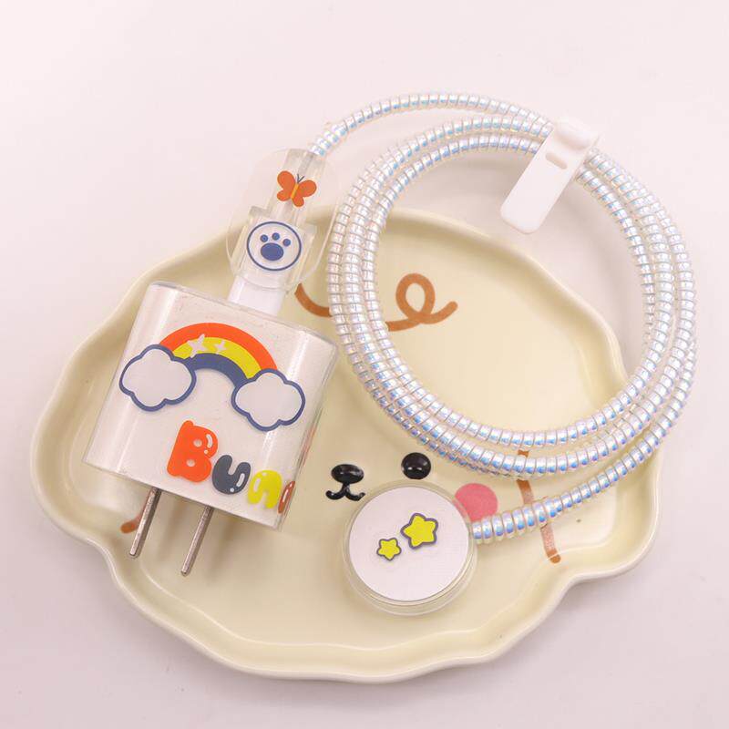 适用苹果watchSE手表充电线保护套S10数据线缠绕绳Ultra2磁力线壳