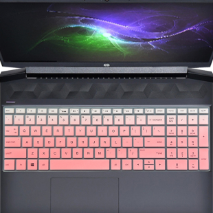 适用惠普TPN Q159键盘保护膜笔记本电脑按键透明防尘罩防水套可爱