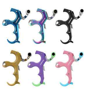 雷瓦侬创世撒放三四指切换新款撒放器握撒户外射箭比赛用高性价比