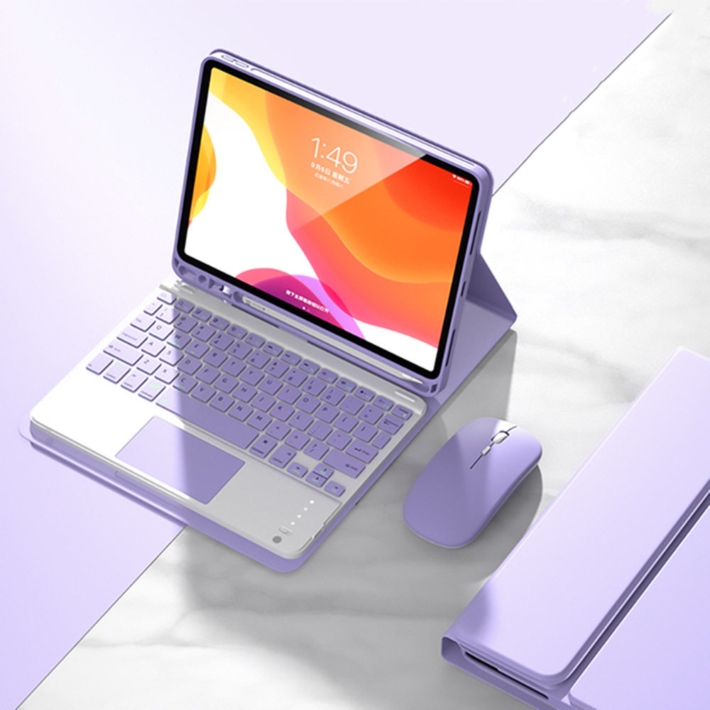 适用iPad10代妙触控蓝牙键盘Pro11保护套10.2寸Air 4 5 6皮套