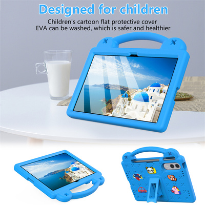 贝贝熊款适用于苹果ipad 2024/25款 Pro M4/M3/M2M2 Pro12.9寸2018/2020/2021/2022 平板保护套支架卡通扣套