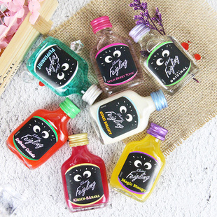 德国进口洋酒 胆小鬼迷你小瓶酒版玻璃瓶七种果味利口酒伴 20ml