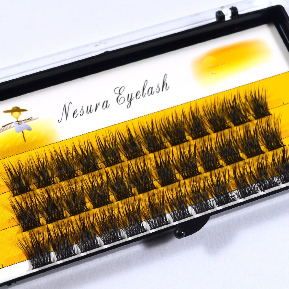 diy假睫毛交叉款自然假睫毛QSTY