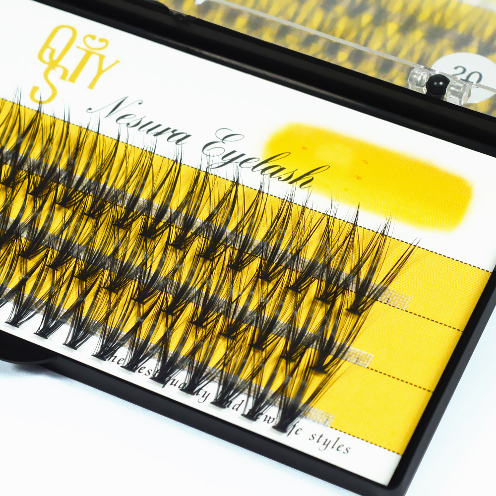 进口超柔软自然水貂毛20根浓密款