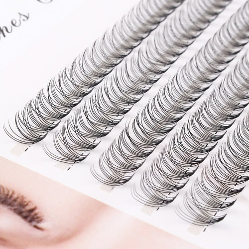 10 20 30根朵毛5排自己嫁接睫毛单簇浓密款柔软舒适种植假眼睫毛