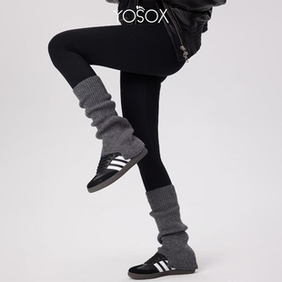 袜套堆堆袜2025新款冬配运动鞋小个子外穿短腿粗宽松显瘦炸街洋气