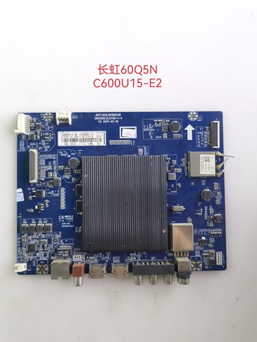长虹60Q5N主板 JUC7.820.00180228屏C600U15-E2-L