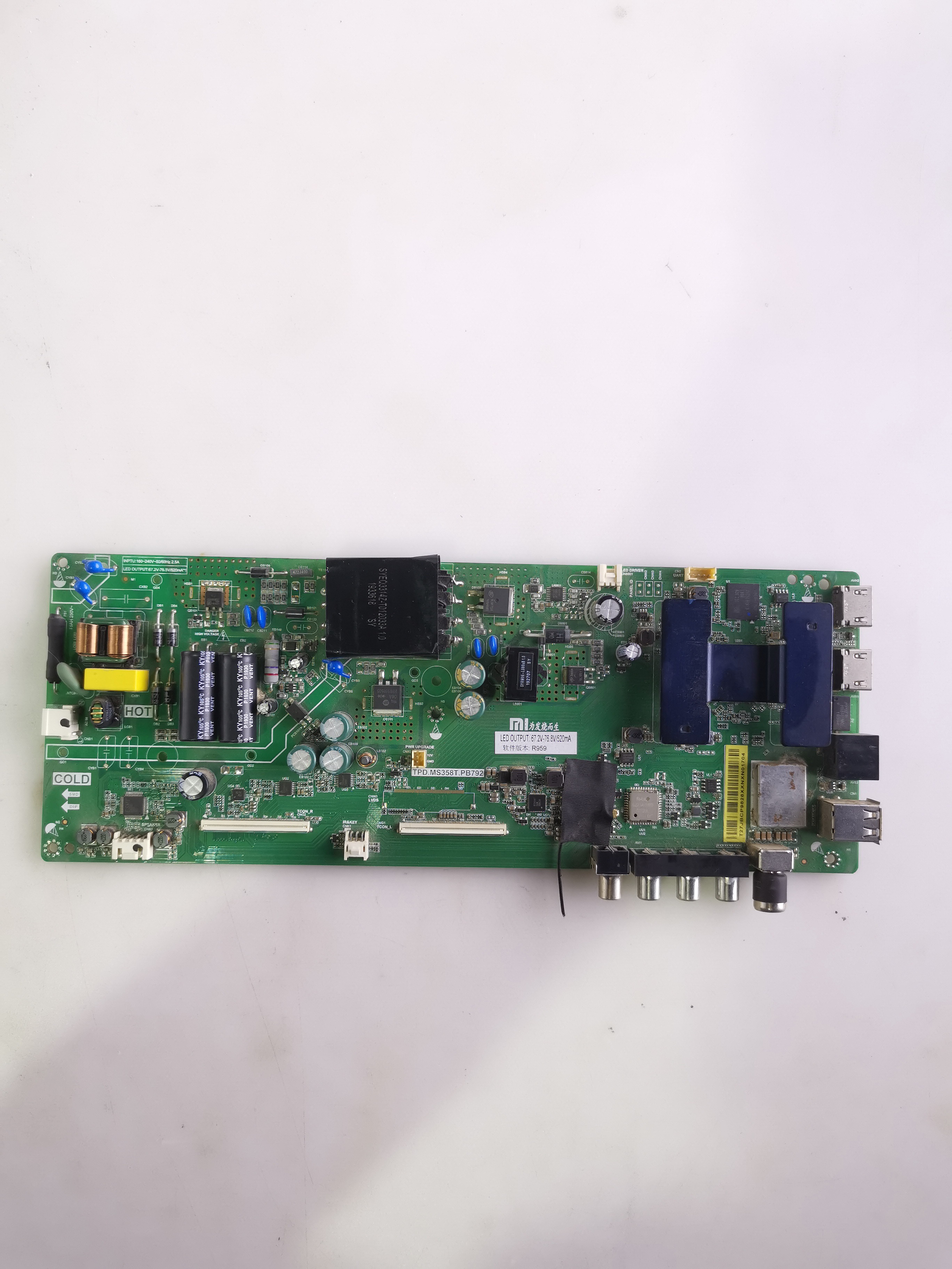 小米 L43M5-4X L43M5-AC/FA主板TPD.MS358T.PB792屏L43M5-4X-BOE