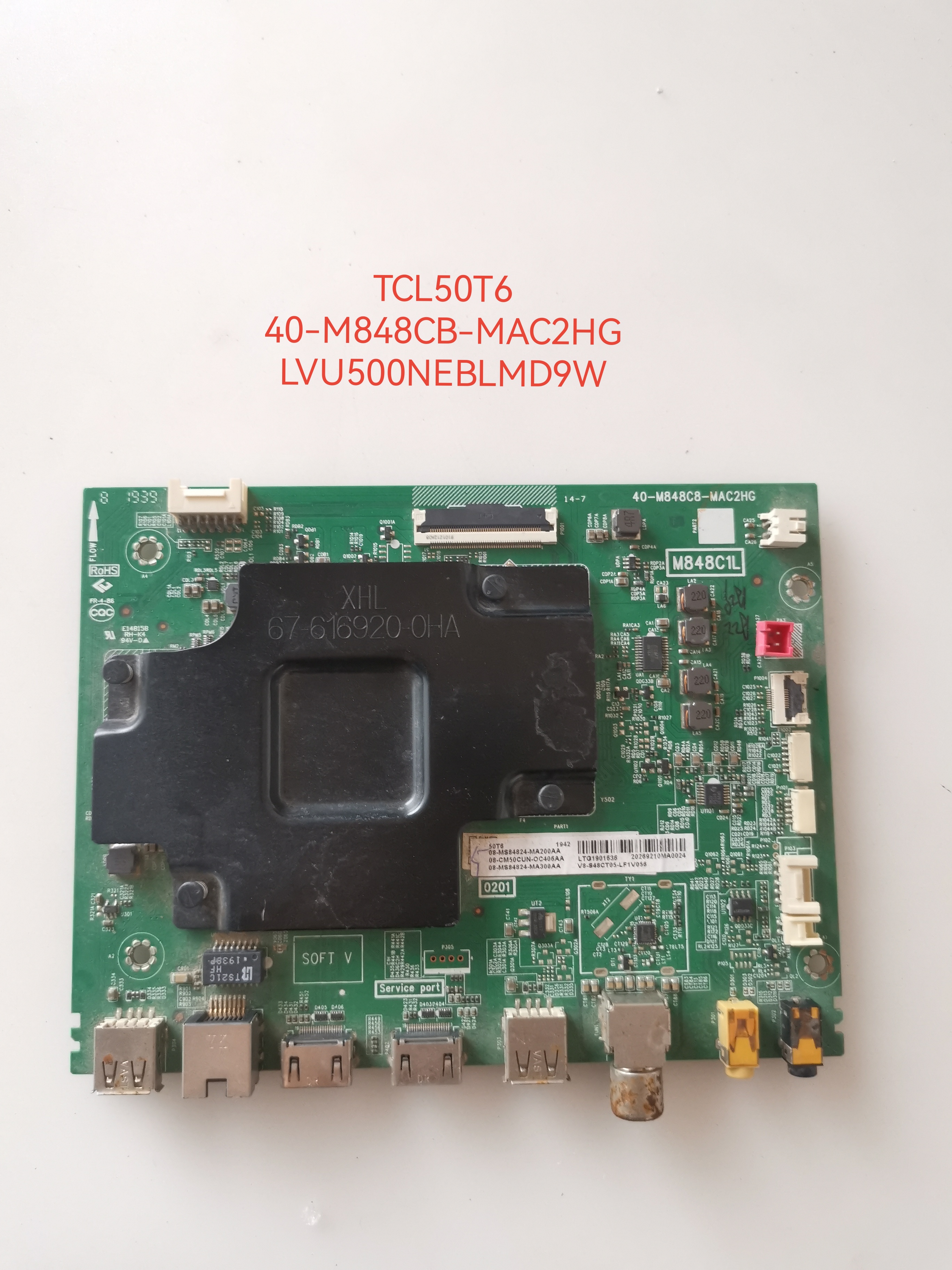 TCL原装 50T6 55P8 55T6M 65P8/V680主板40-M848C8-MAC2HG