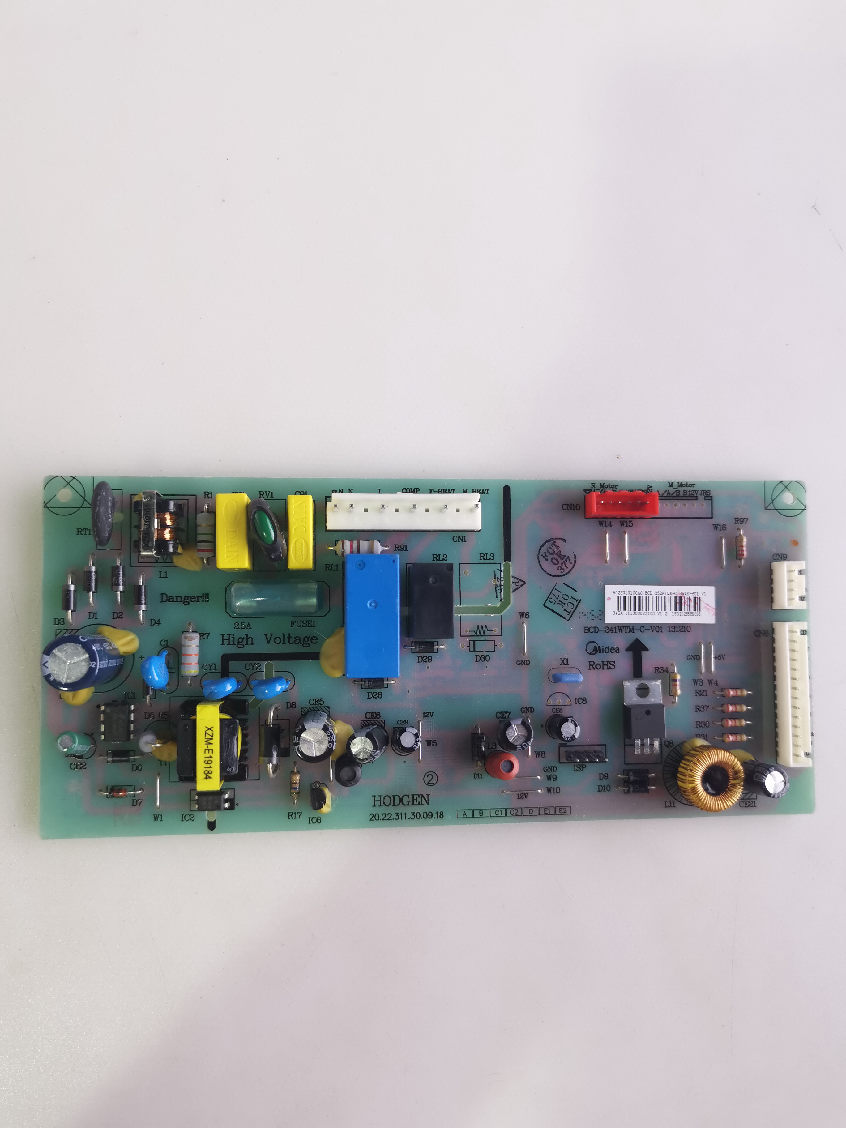 美的冰箱BCD-241WTM-C 主板电脑板5203010100A0  BCD-252WTQM-C