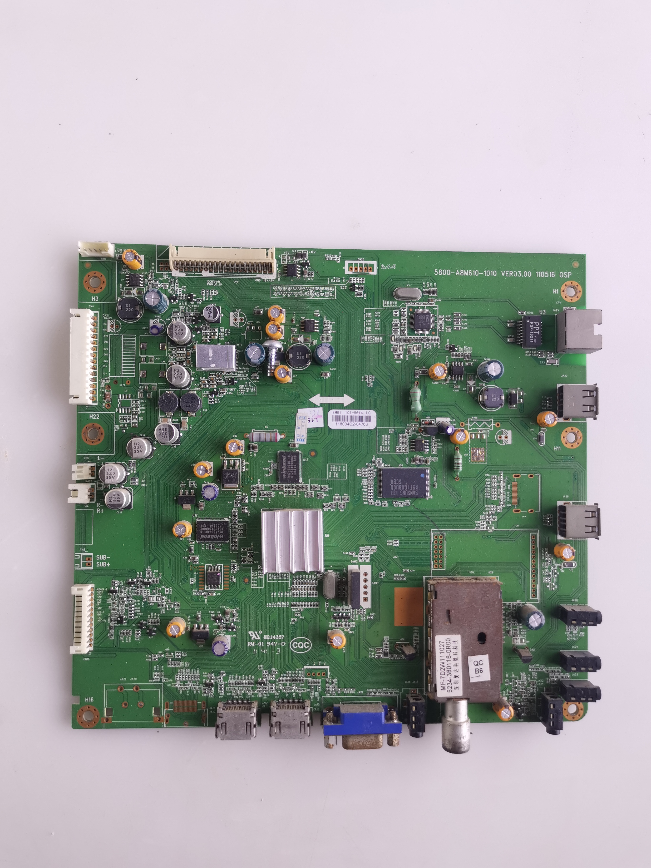 创维42/37/47E61HR主板 5800-A8M610-1010/20屏LC420EUN(SD)