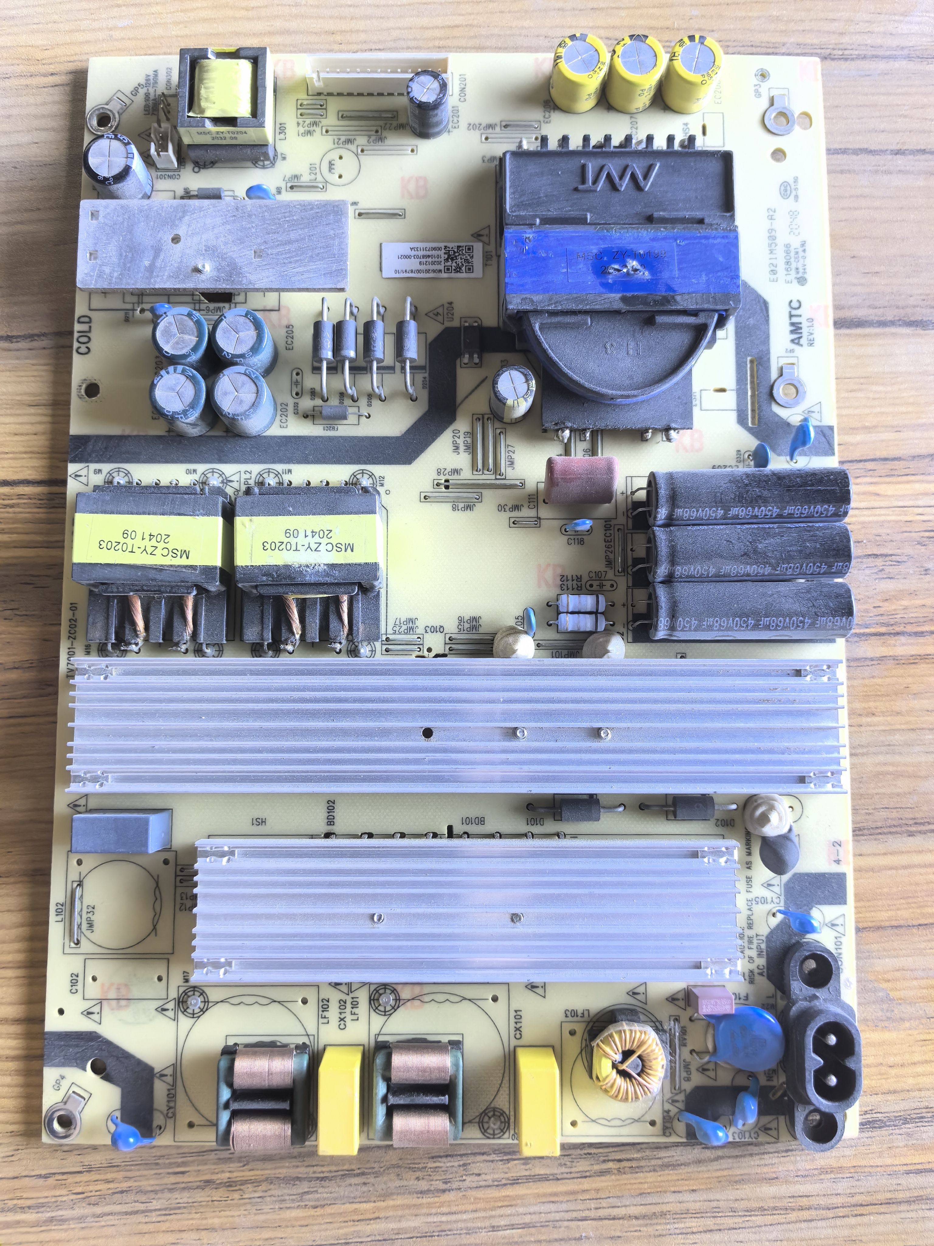 原装海尔液晶LU70C51 电源板TV7001-ZC02-01 0090731133A