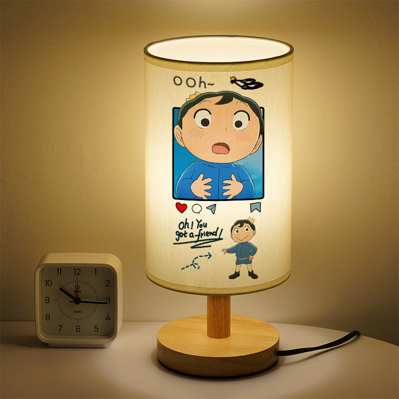 国王排名周边小夜灯波吉王子卡克小台灯可爱二次元动漫柔光LED灯