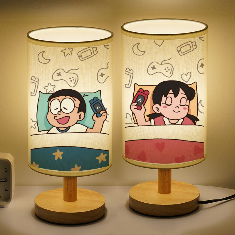 2024情侣款小台灯创意个性床头灯男孩简约小夜灯温馨护眼LED灯具