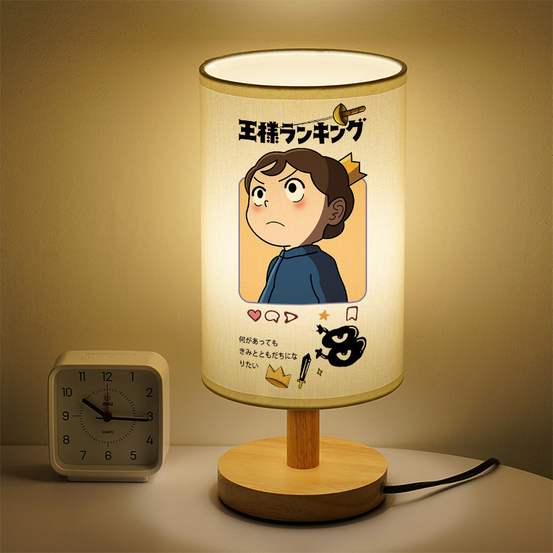 国王排名小台灯波吉床头灯学生创意卡通小夜灯动漫二次元温馨LED
