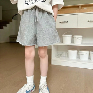 女童短裤夏装2026新款休闲百搭小女孩五分裤夏裤儿童装裤子时尚款